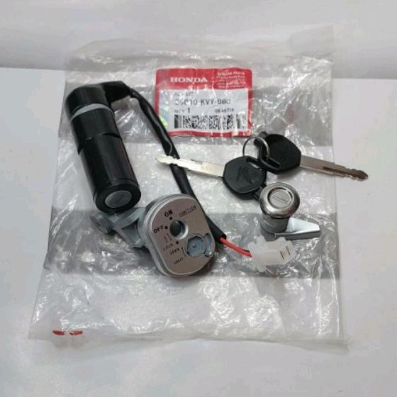 Kunci Kontak Set + Jok Motor Beat Karbu KVY