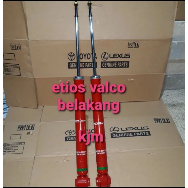 shockbreaker toyota etios valco belakang trd