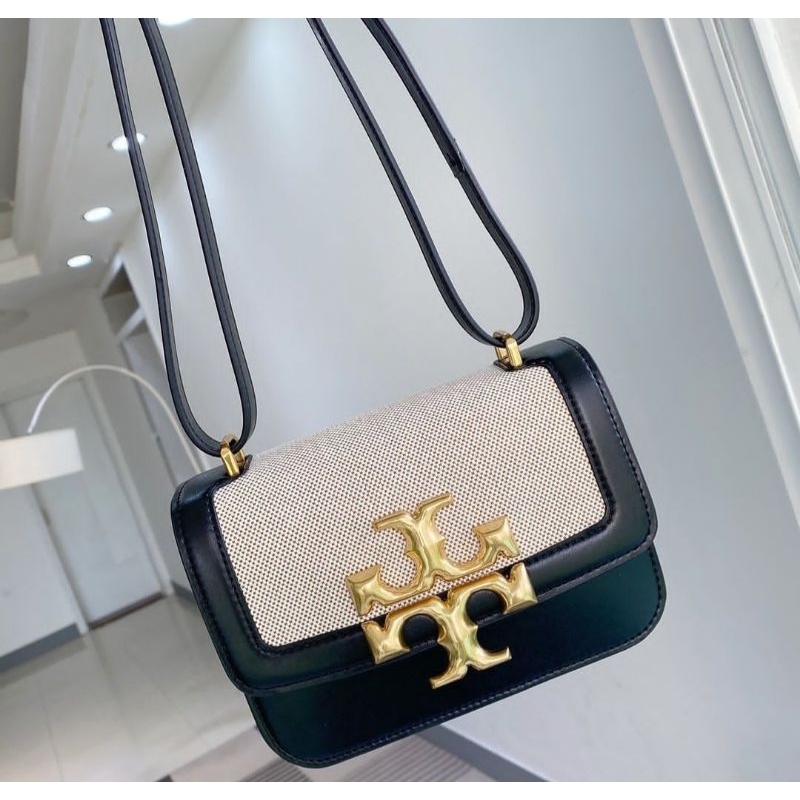 Tas Wanita TB Tory Eleanor Canvas 19 - Black