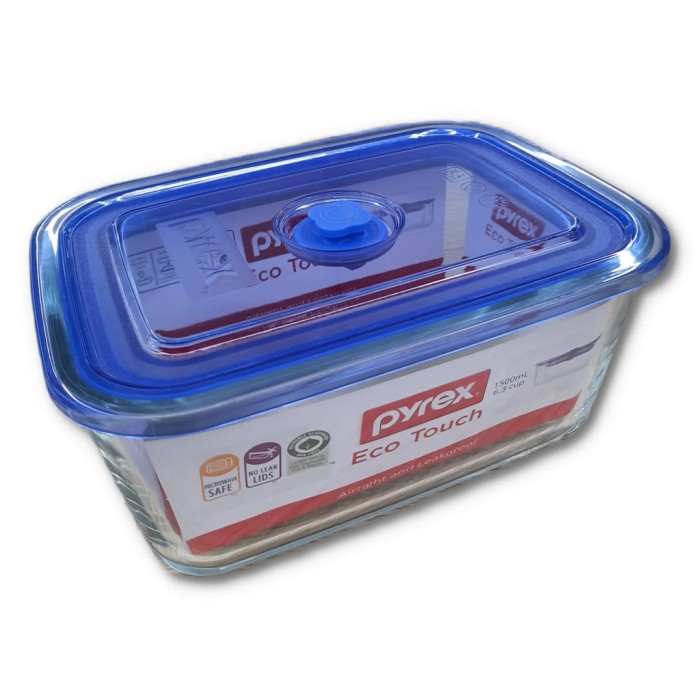 Pyrex eco touch rectangle 1.5 lt