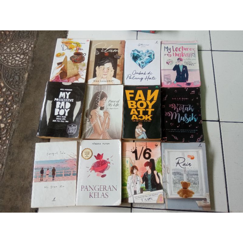 Novel murah original / novel murah/ novel original /buku novel/ novel remaja /novel percintaan