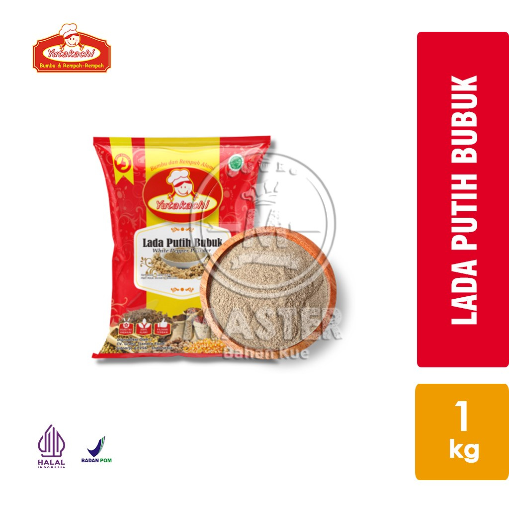

Lada Putih Bubuk Yutakachi / Whitepepper Powder [1 Kg]