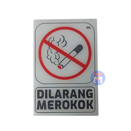 

Acrylic Dilarang Merokok 10x15cm