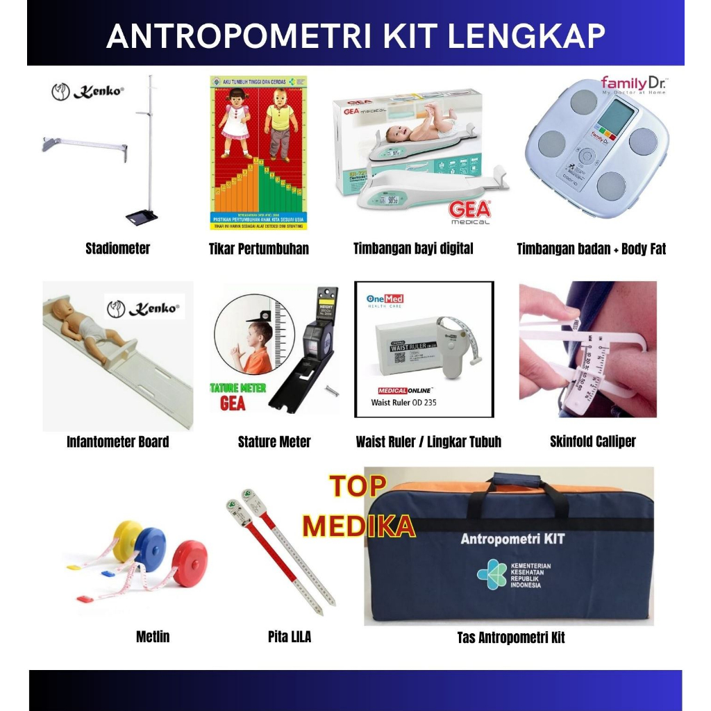 Antropometri Stunting Kit Paket Lengkap