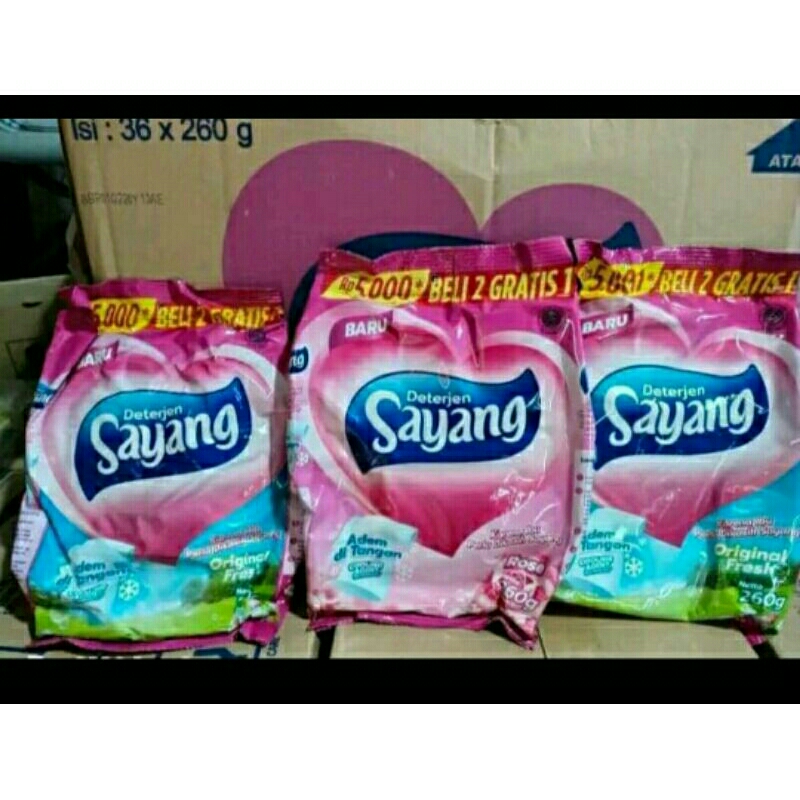 Deterjen Sayang