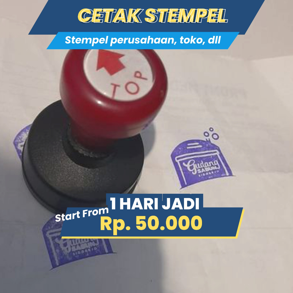 

CETAK STEMPEL CUSTOM FLASH PRINT STEMPEL NAMA 1 HARI JADI