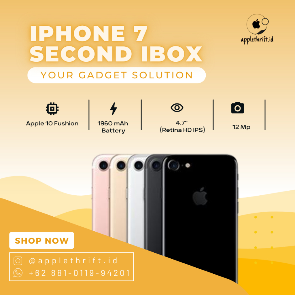 Iphone 7 32gb second ibox