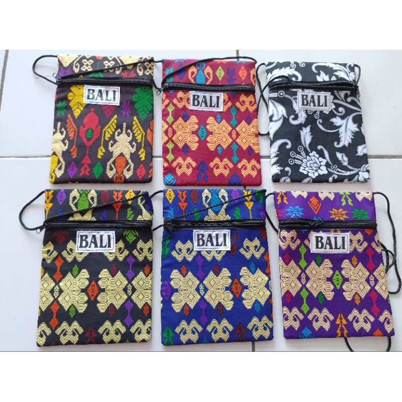 Tas Selempang Bali Batik Pasport / Tas Selempang Bali Mini