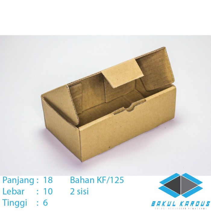 

Kardus Packing Online Shop 18x10x6 cm