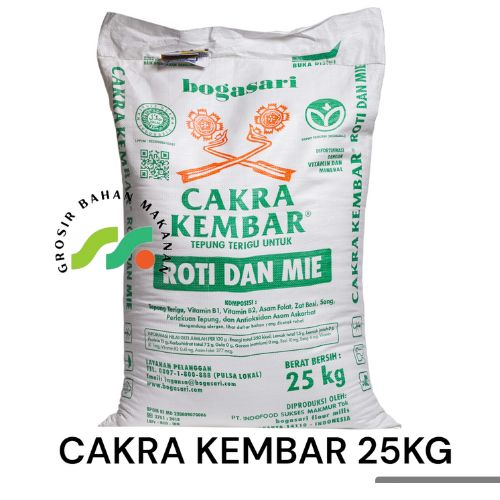 

TERIGU CAKRA KEMBAR 25KG (INSTANT)