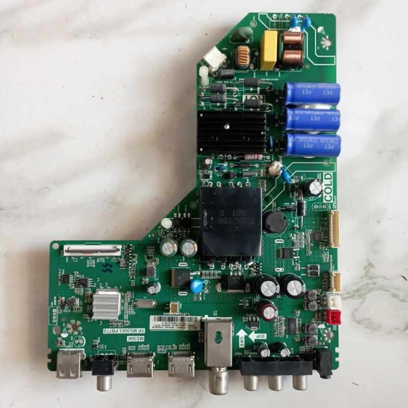 MB MOBO MAINBOARD MODULE MESIN TV TCL L40B3/L40D3000A MB TCL 40B3/L40D3000A/L40D3000B