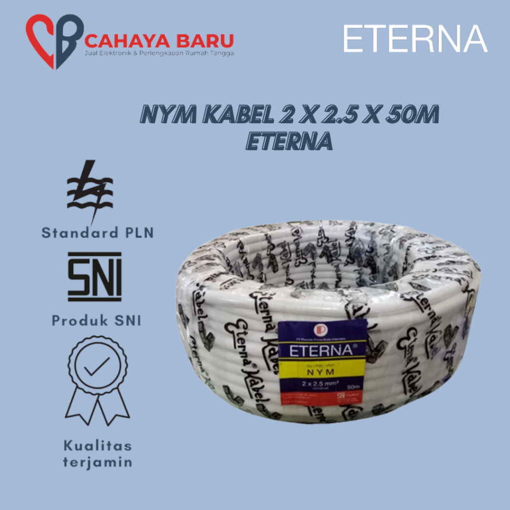 NYM KABEL 2 X 2.5 X 50M ETERNA