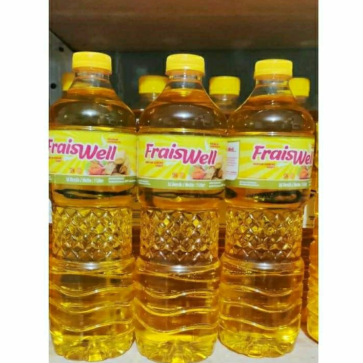 

minyak 1 liter . DISKON LIVE 50%