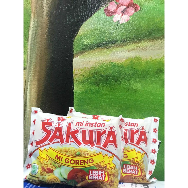 

Mie instant sakura / mie goreng instant sakura