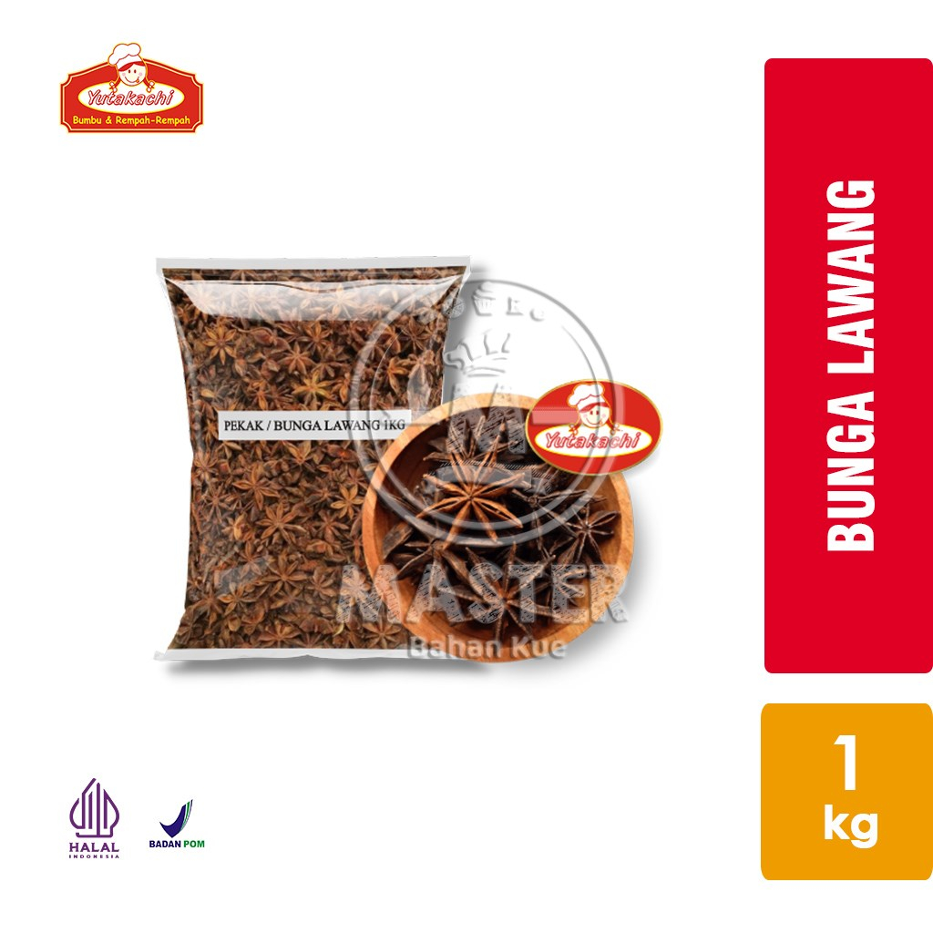 

Bunga Lawang Yutakachi Pekak / Kembang Lawang / Star Anise [1 kg]