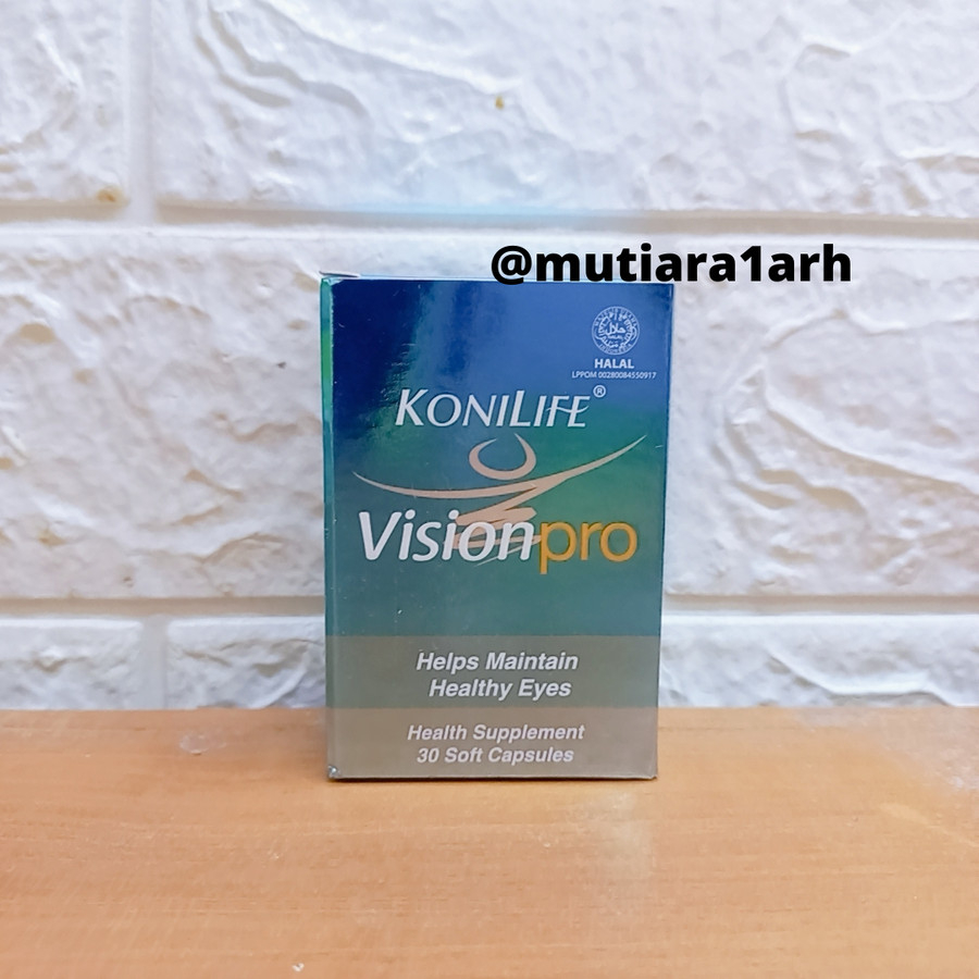 VISION PRO BOTOL 30 KAPSUL LUNAK KONILIFE