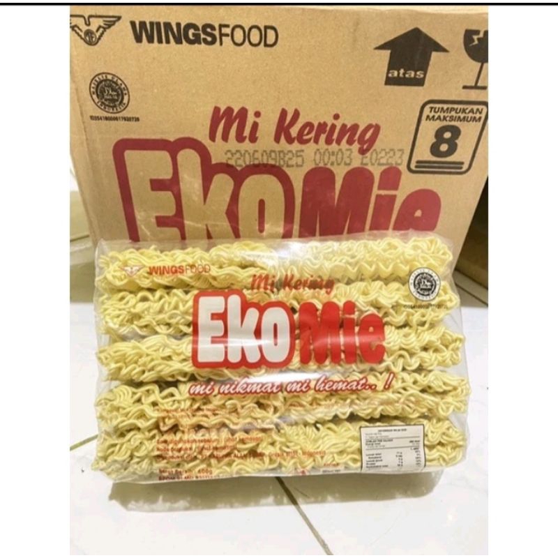 

Eko mie kering 600gram isi 10