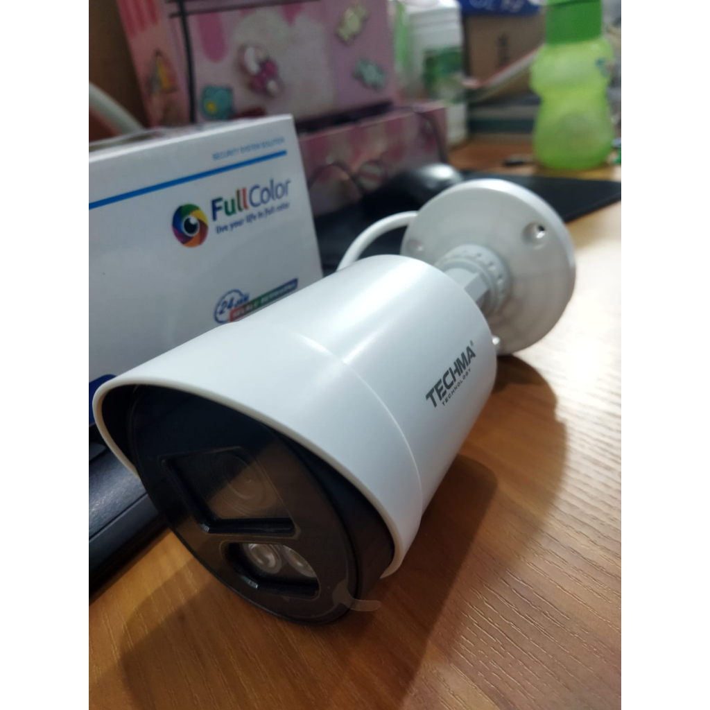 CCTV Analog Techma 2MP Full Color Outdoor Camera TCM-A1620FC