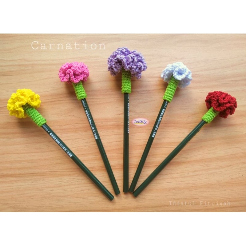 

Carnation Pencil Topper