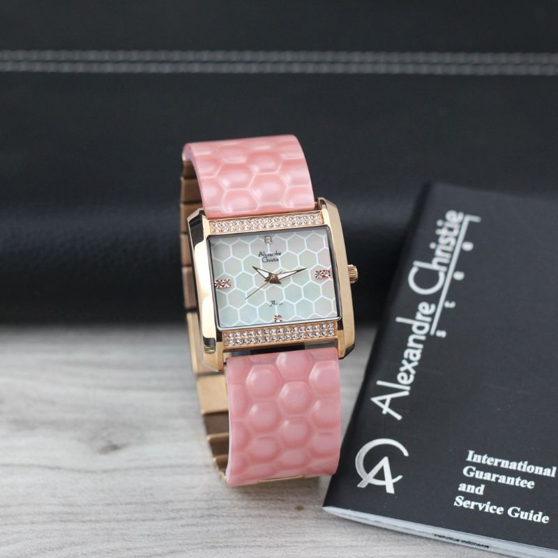 JAM TANGAN WANITA ALEXANDRE CHRISTIE 2526 - AC 2526 LH ORIGINAL GARANSI 1 TAHUN