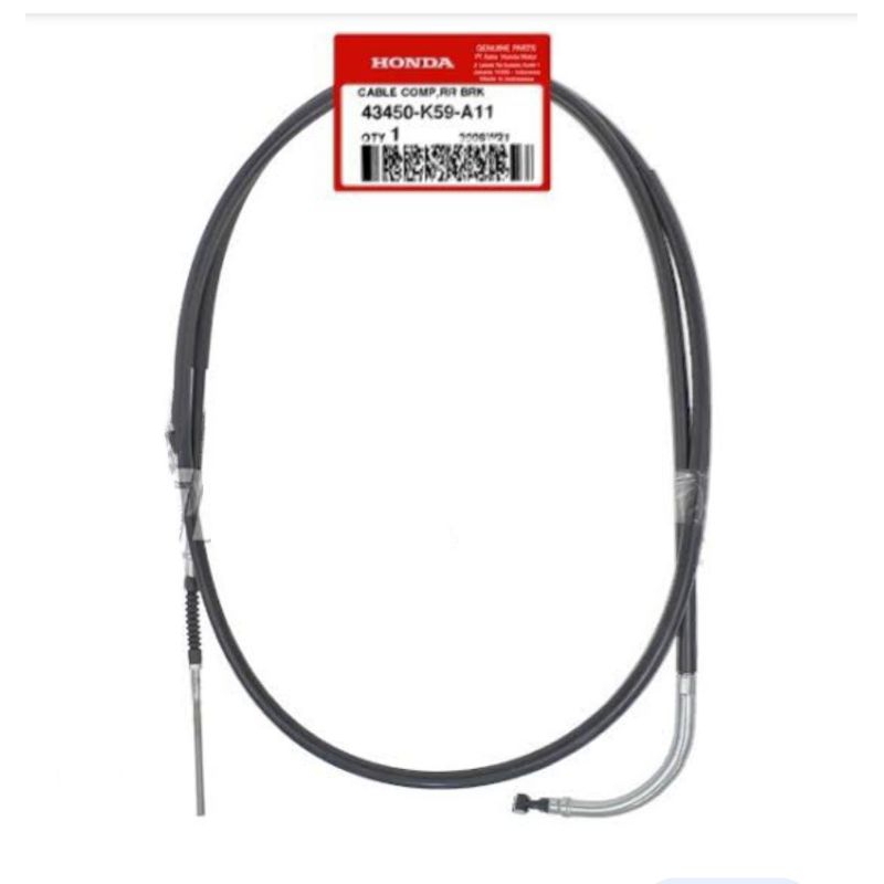 kabel tali rem belakang Vario 150 old Vario 125 LED/43450k59a11