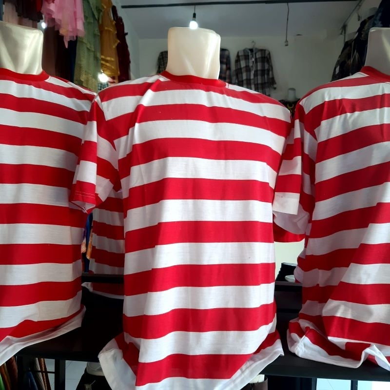 Kaos Sakera Baju Adat Madura Baju/ Kaos Reog Merah Putih