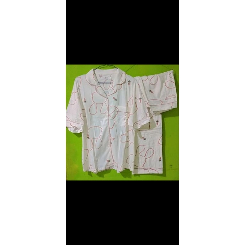 Piyama 3 IN 1 Bahan Import,Bahan kaos Import