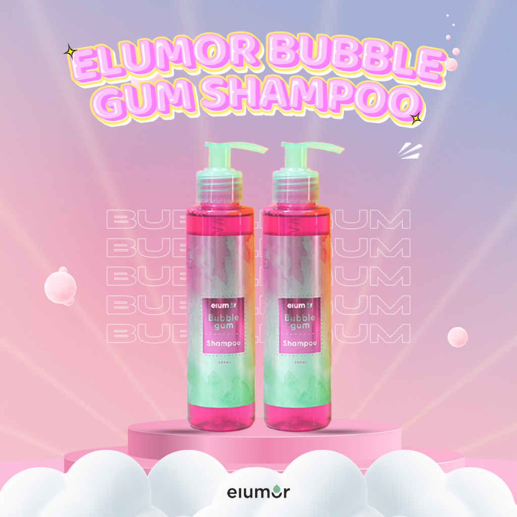 NEW PRODUCT LAUNCH! PROMO BELI 2 ELUMOR BUBBLE GUM SHAMPOO 200ML!