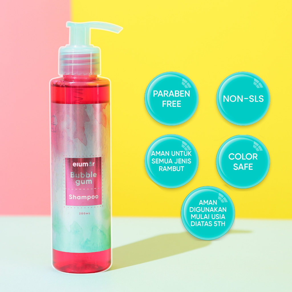 NEW PRODUCT LAUNCH! PROMO BELI 2 ELUMOR BUBBLE GUM SHAMPOO 200ML!