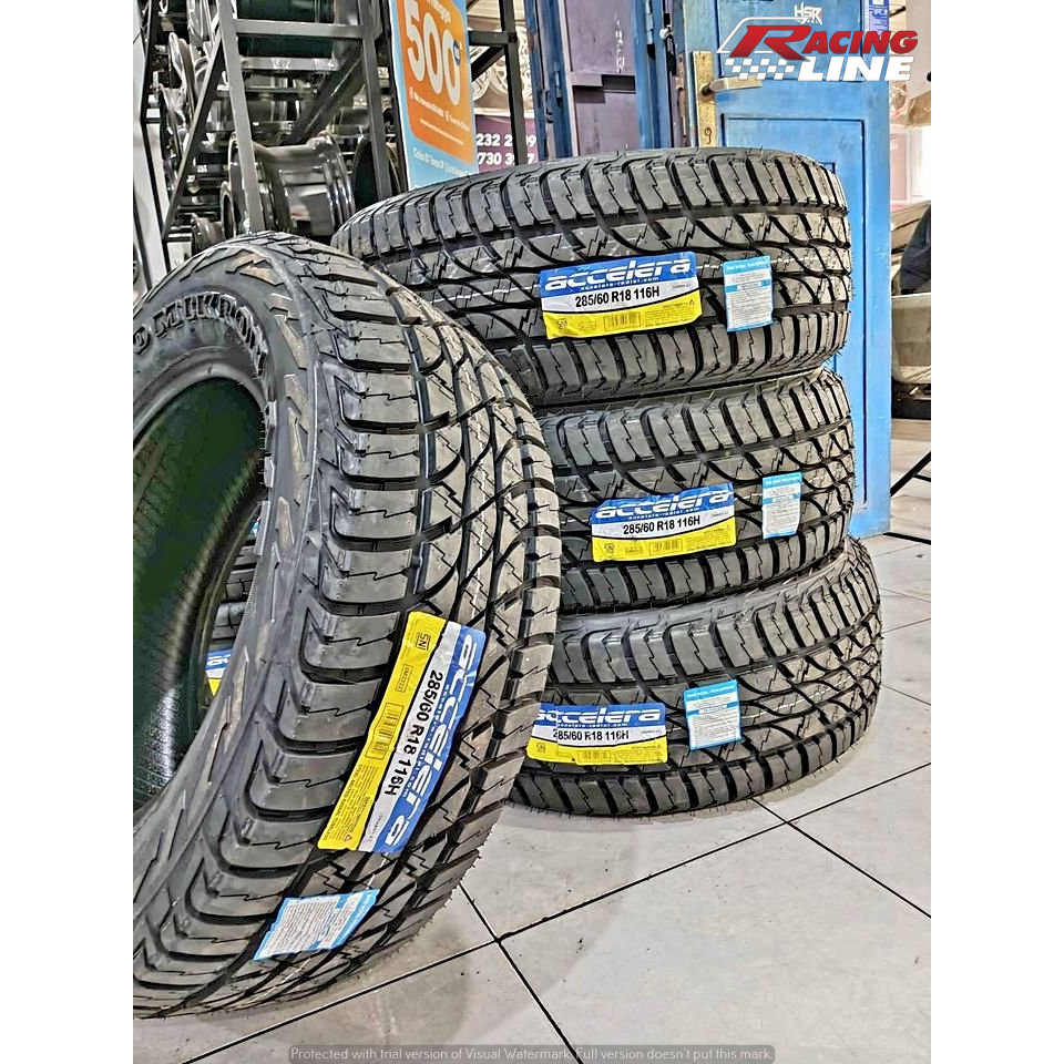 Ban Mobil Offroad Ring18 Accelera A/T 285 60 Ring 18 Ban Tubeles R18