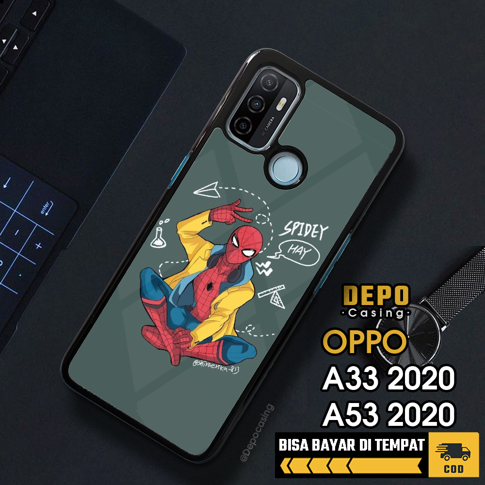 Case Oppo A53 2020 A33 2020 Casing Oppo A53 2020 A33 2020 Depo Casing [SPDM] Case Glossy Case Aesthe