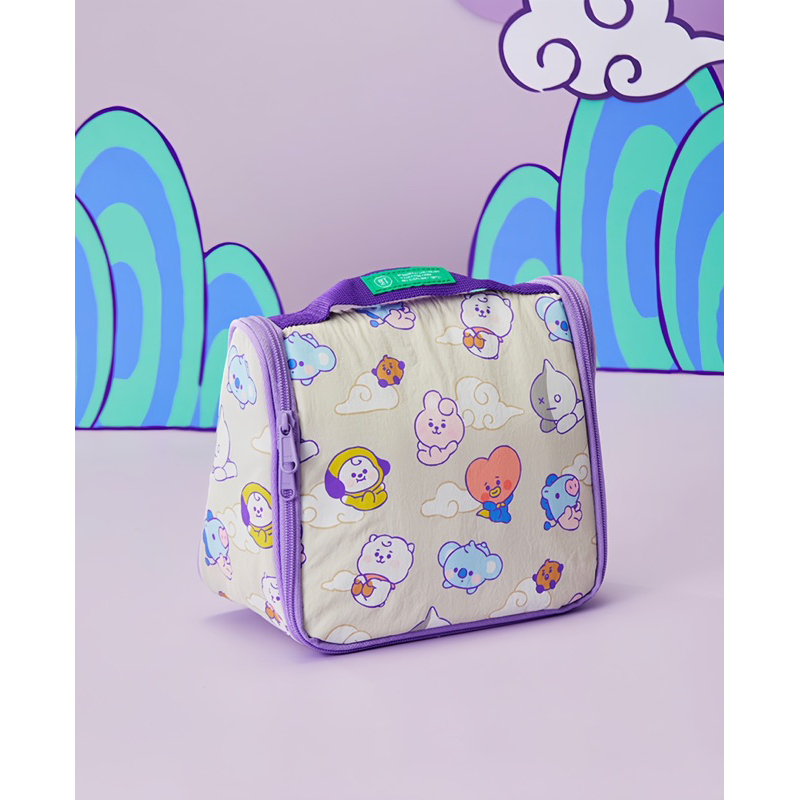Bt21 Baby K Edition Travel Multi Pouch Official Original Bts Tas