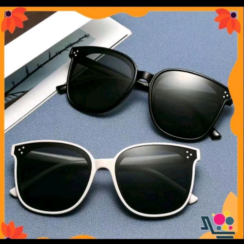 kacamata pria/wanita keren korea bingkai penuh persegi panjang