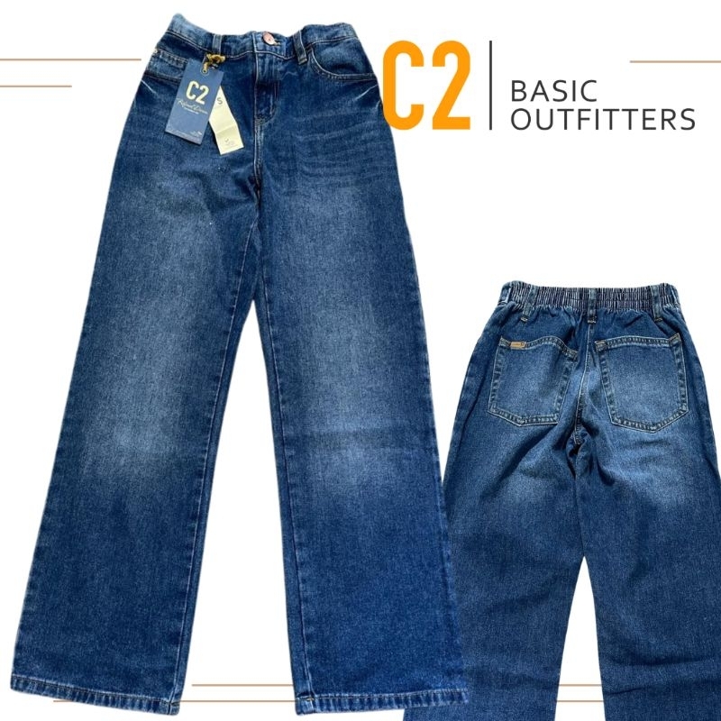 C2 OUTFITTERS TILNEY Blue Jeans Culottes - tag. 579.900