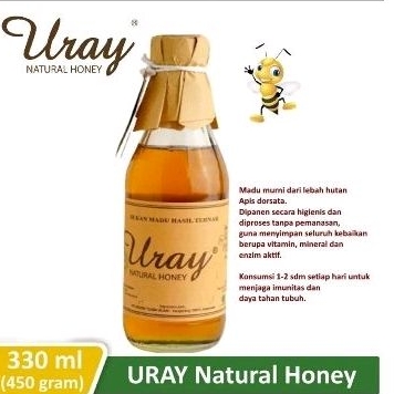 

Madu Uray - Raw Honey 450 gr (330ml) - Madu Murni Sehat - Madu Hutan Asli