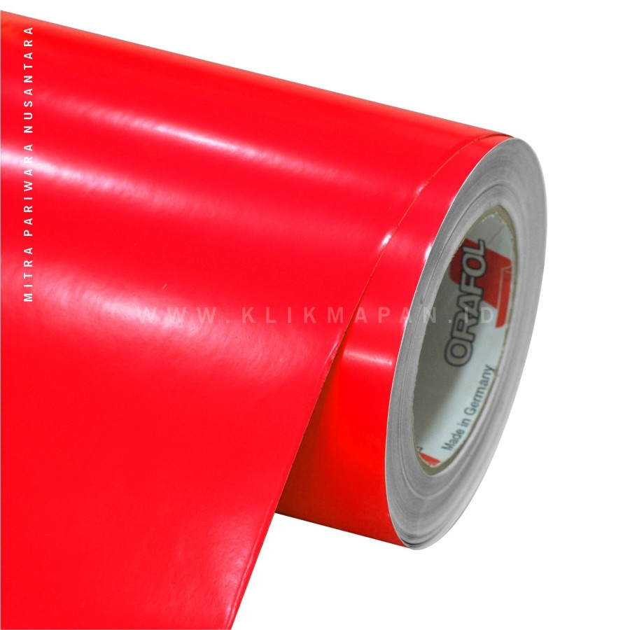 Stiker Oracal Merah Stabilo - Oracal 6510 - Oracal Stabilo Termurah
