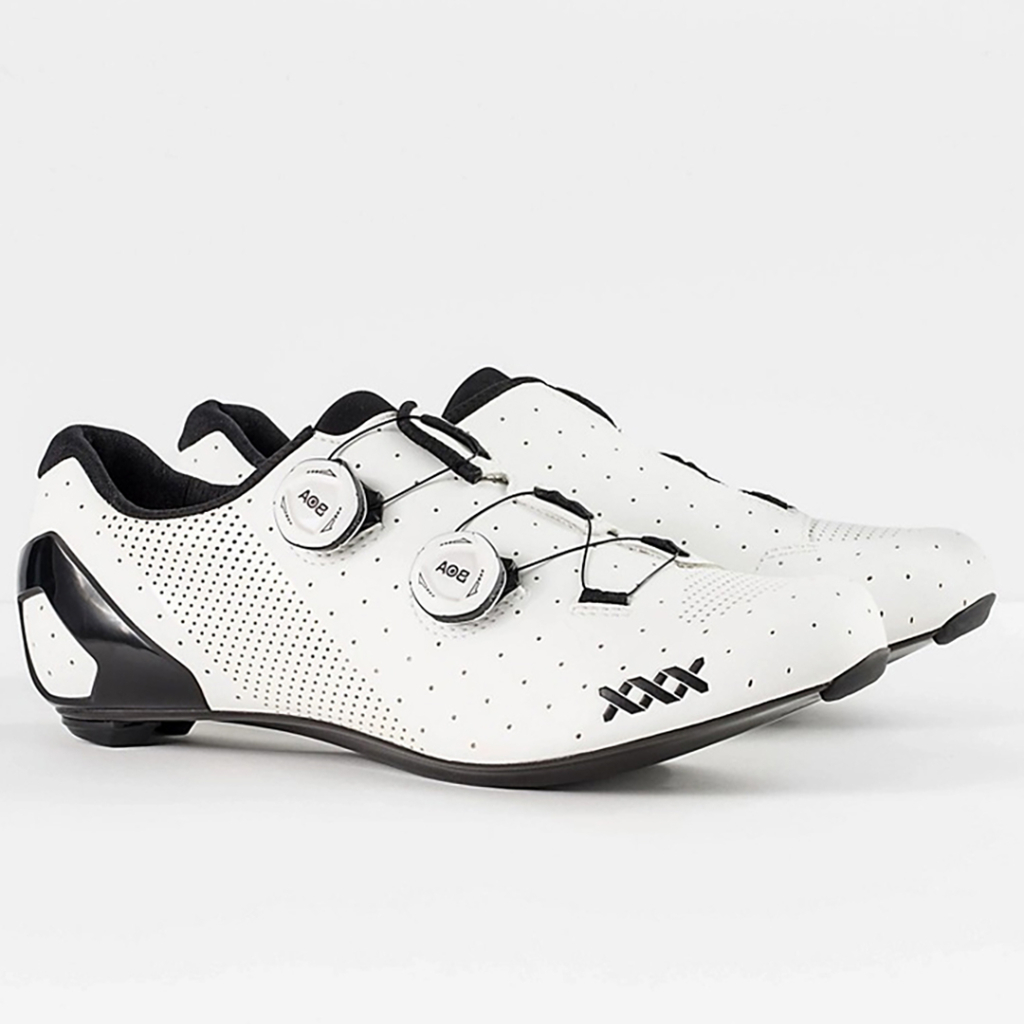 sepatu roadbike BOTRAGER XXX White Road Cycling Shoes - Sepatu Cleat Roadbike