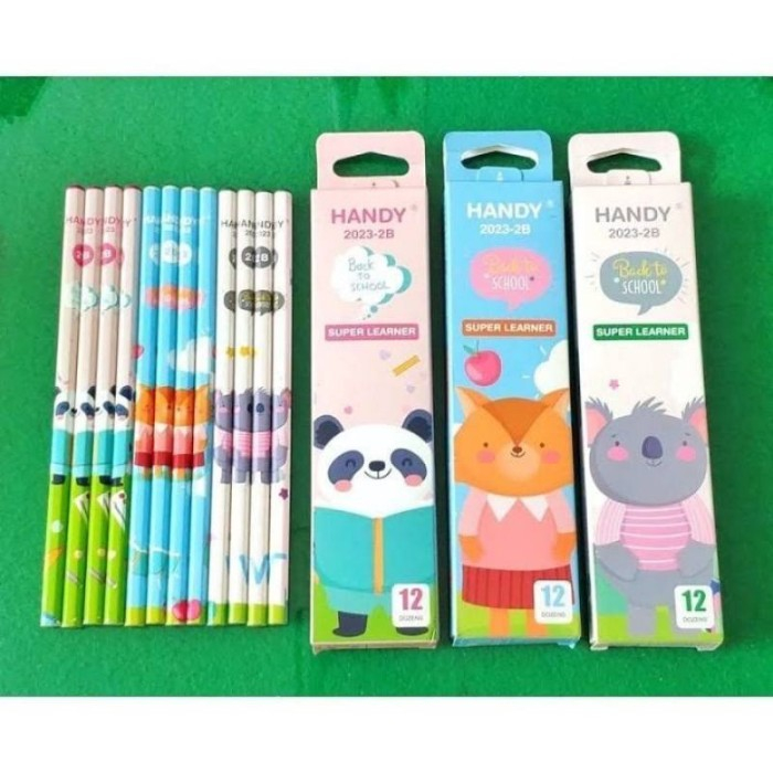 

[PAK] PENSIL / PENCIL 2B HANDY (ISI 12 PIECES)