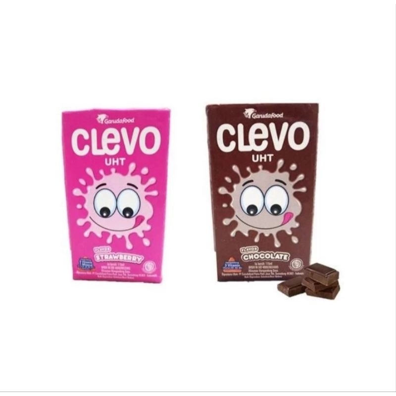 

Clevo 115ml Susu UHT Kekinian Rasa Coklat dan Strawberry Kesukaan Anak-anak