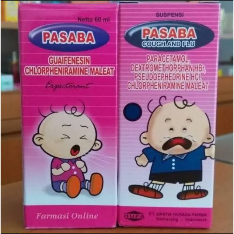 

Pasaba Sirup 60 ml & Pasaba Sirup Flu / Batuk sirup 60 ml