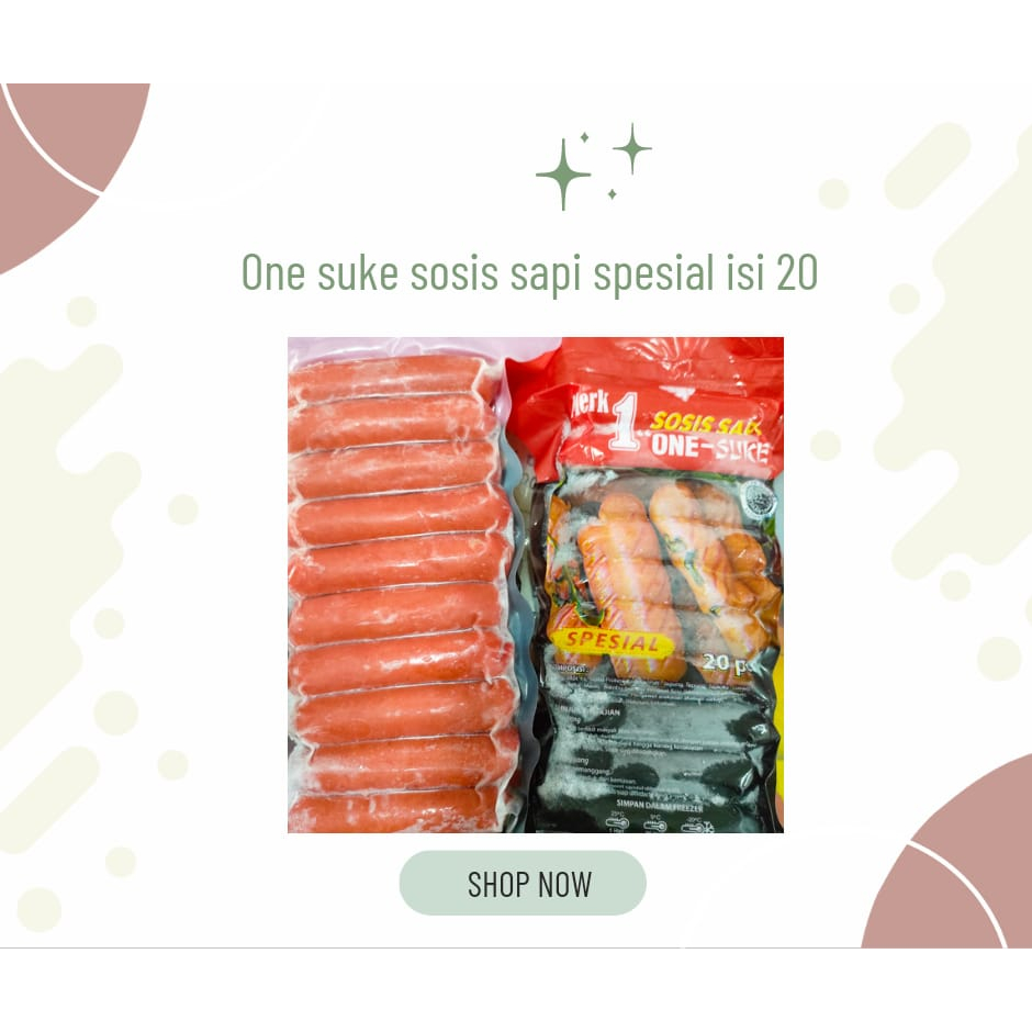 

SOSIS ONE SUKE SPECIAL