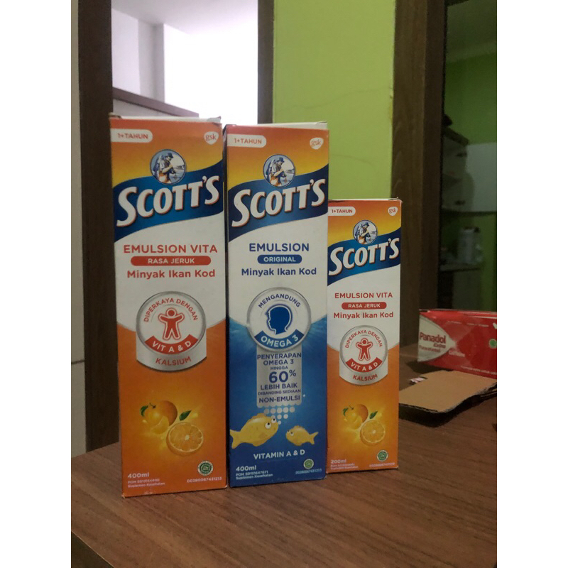 scott’s emulsion / minyak ikan kod