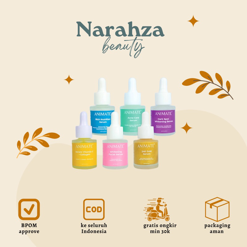 ANIMATE FACE SERUM SERIES - SERUM WAJAH ANIMATE