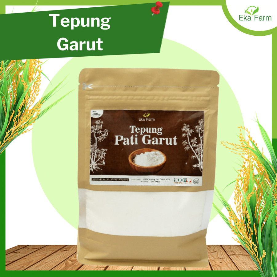 

Tepung Pati Garut Organik Eka Farm