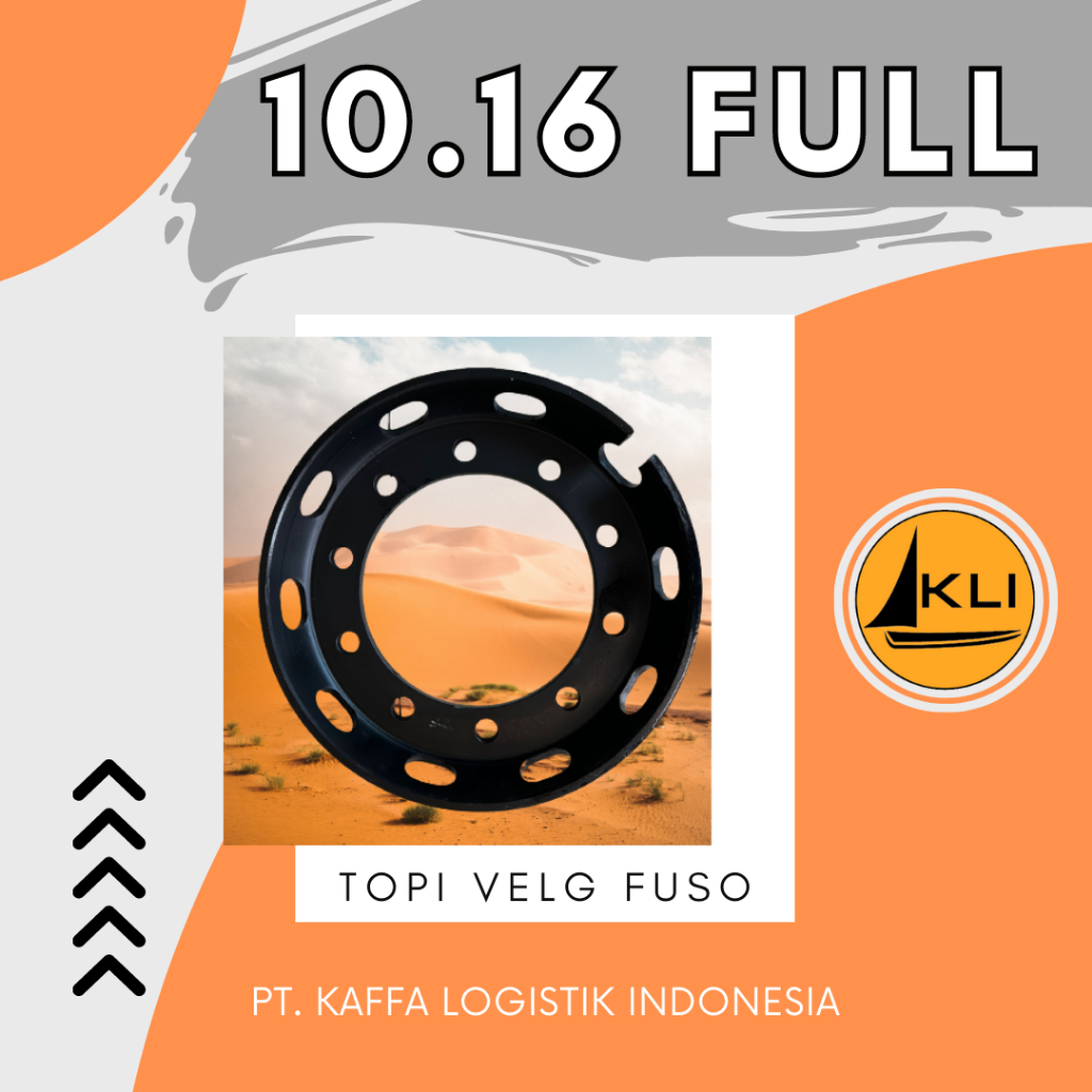 NEW  TOPI VELG TRUK FUSO RING 20 LUBANG 10 TEBAL 16 FULL LUBANG ANGIN STANDAR