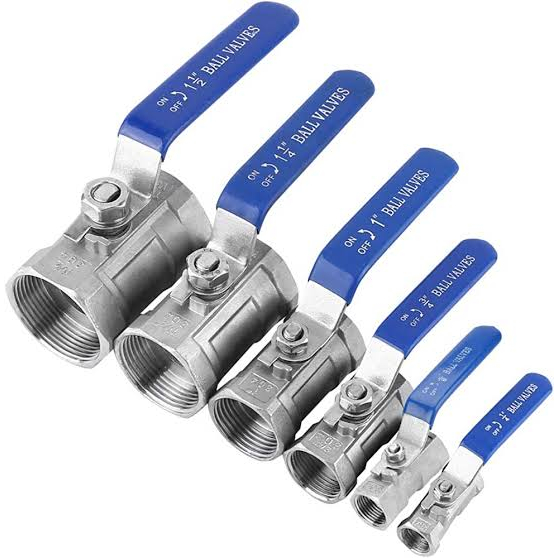 Ball Valve SANKYO Stainless 316 type model 1PC SS316 1/4" 3/8" 1/2" 3/4" 1" 11/4" 11/2" 1,5" 1.5" 2"