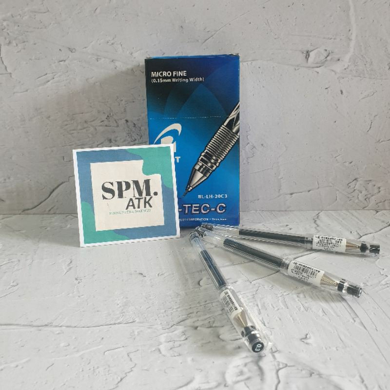 

ATH Pena Pilot Hi-Tec 0.3 Hitam/Biru Micro Fine