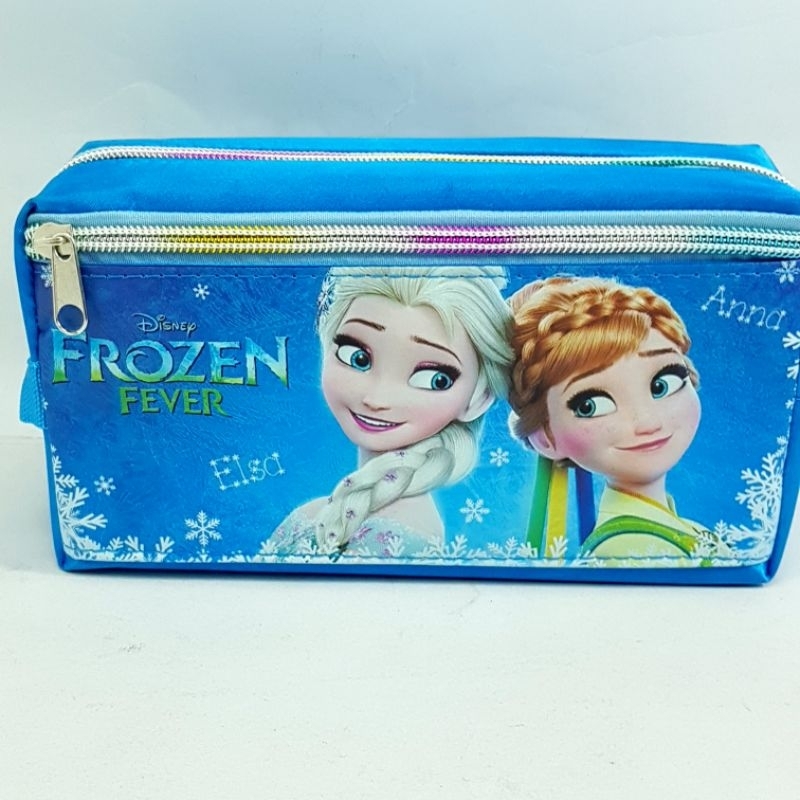 

Tempat Pensil Sleting Frozen Biru Besar CQ9-083