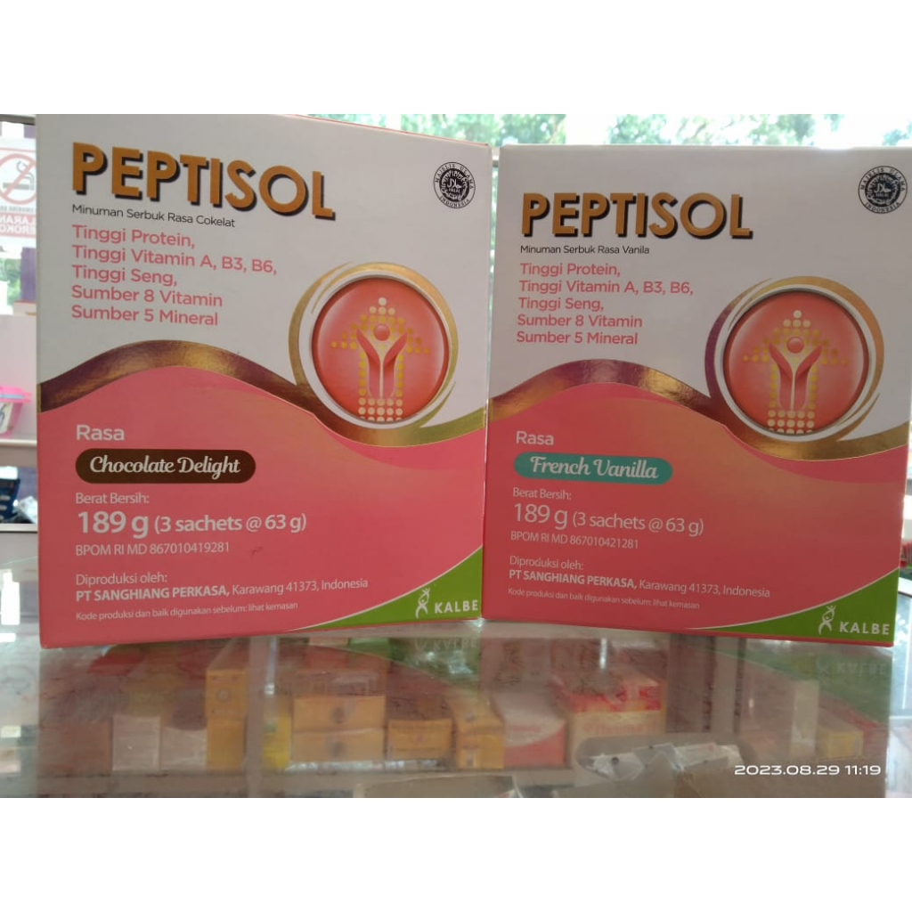 

SUSU PEPTISOL 189GR - susu tinggi protein pada masa pemulihan