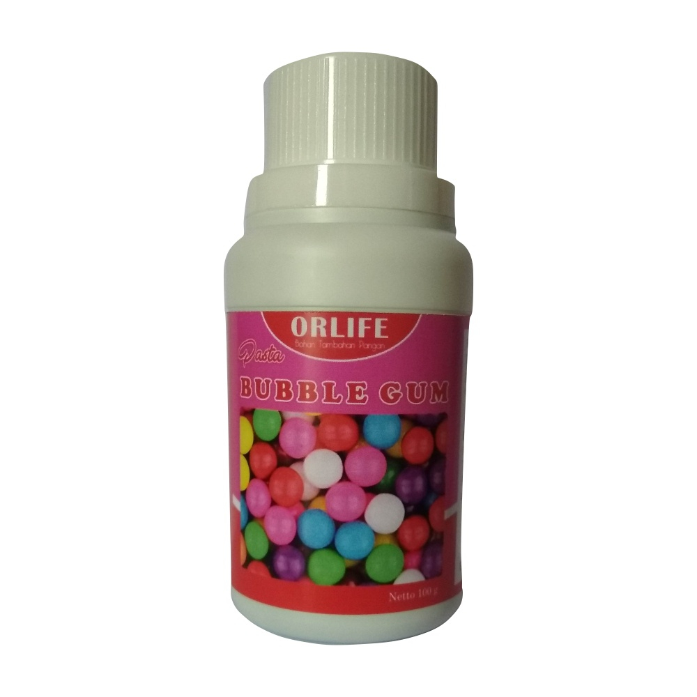 

COD / Orlife Perisa Pasta Permen Karet Pink 100 Gram Perasa Bubble Gum Es Permen Karet Pink